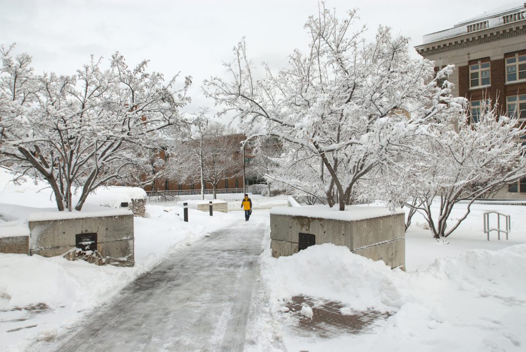 Winter on East Bank