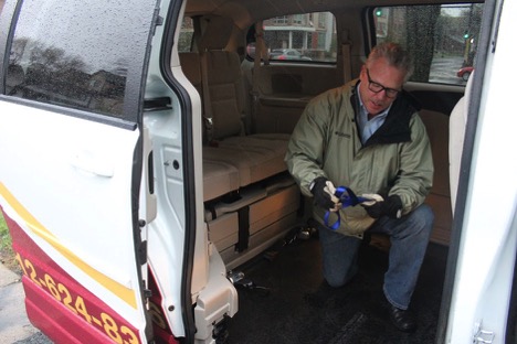 Paratransit driver, Dane Sorenson